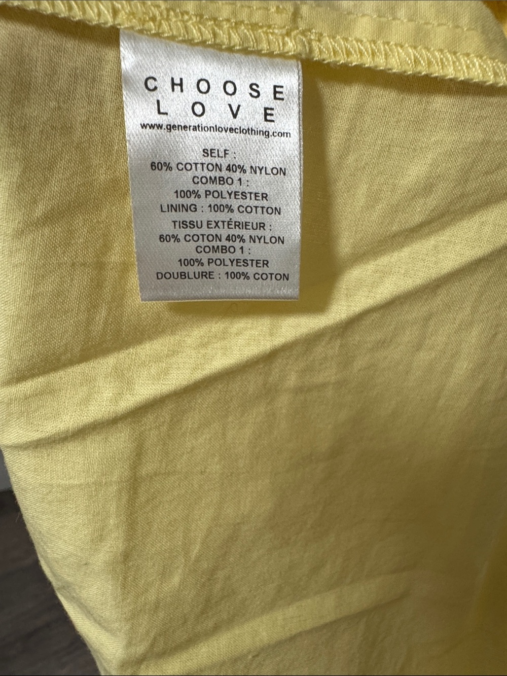 NEW GENERATION LOVE emma lace maxi dress in yellow - Picture 14 of 14